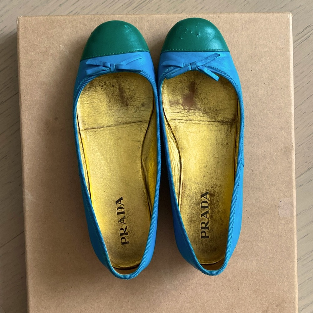 Prada Leather Flats